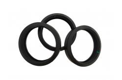 China Durable Nitrile Rubber Ring Custom Compression Molding Parts Ring supplier