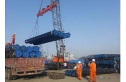 China API 5L Steel Electrical Resistance ERW Welded Pipe In Bare / Painting Surface supplier