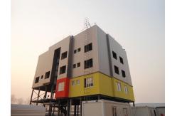 China Q355 Q235 Steel Structure Commercial Building , Prefab Business Building Construction supplier