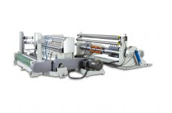 China Full Automatic Paper Slitter Rewinder Machine Shaftless Hydraulic Paper Feeding supplier