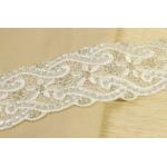 Crochet Ivory Lace Ribbon Multi Creations 23mm Width Bugles Equipped