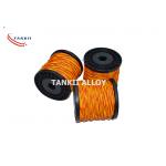 Vitreous Silica Fiber Insulated Type K Extension Wire 22SWG for sale