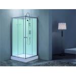 Customizable Shower Room With Satin Alum Profile And Tempered Glass For Affordable for sale