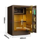 Solid Steel Home Safe Box digital fingerprint lock H600mm