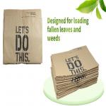 Custom Printed Lawn Paper Bags For Courtyard Garbage for sale