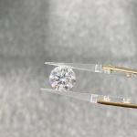 3ct+ Round Shape As Grown Untreated CVD Lab Grown Diamond VVS IGI Certificate for sale