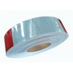Outside Red Silver Utility Trailer Reflective Tape Placement Hi Vis 2inch * 25m for sale