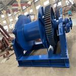 Customized Rated Load Marine Hydraulic Winch Mooring Winch With Single Drum