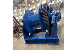 China Customized Rated Load Marine Hydraulic Winch Mooring Winch With Single Drum supplier