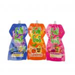 Irregular Shape Drink Beverage Packaging Spout Pouch With Own Logo Printing for sale