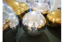 China Fireproof 1.5m , 2m , 3m Inflatable Mirror Ball For Advertising Activity supplier