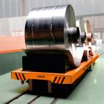 Heavy Load Mold Transfer Car , 20 Tons Motorized Transfer Trolley Move On Railway for sale