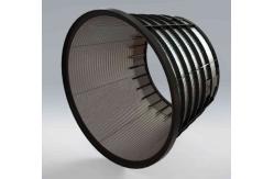 China Customized Partitioning Centrifuge Basket 500mm Length 150mm Width For Separation supplier