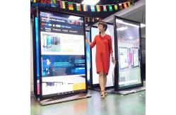 China 75 100 Inch Indoor Touch Screen Advertising Kiosk CMS Software LCD Displays supplier