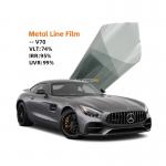 V70 Anti UV Metalized Window Tint IRR 99 PET Car Window Film High Heat Rejection for sale