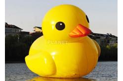 China Customized Floating Airtight Inflatable Advertising Balloon Giant Rubber Duck Outdoor Water Duck supplier