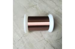 China 0.012 - 0.8mm Ultra Fine Enameled Copper Wire With Good Solderability supplier