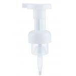 External Spring Flower Shape Foam Pump , Hand Cream Pump Dispenser 40mm