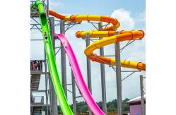 China Customizable 5-10 Meter Tall High Speed Water Slide With Strict QC Control supplier