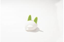 China Custom Cute Rabbit Head Silicone Rubber Monitoring Cover Custom Protection Cover supplier