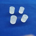 High Purity Transparent Frosted Fused Quartz Glass Rod for sale
