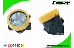 China Strong Brightness Mining Cap Lights With Electrical Short Protection 230mA Current supplier