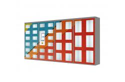 China Self Service Vending Locker Machine 240V For Fresh Vegetable Camera Option supplier