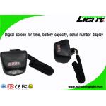 Rechargeable 1.3W 4.5Ah 8000lux Cordless Miners Cap Light