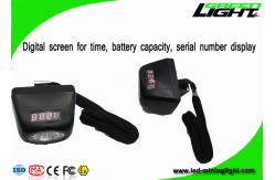 China Rechargeable 1.3W 4.5Ah 8000lux Cordless Miners Cap Light supplier