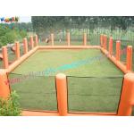 Custom 0.55mm PVC tapraulin or UV-treated PVC coated nylon Inflatable Paintball tent for sale