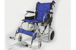 China Easy To Carry Premium Foldable Lightweight Aluminum Manual Wheelchair Model 863L supplier