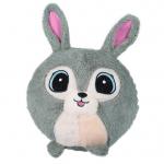 6 squish Adoralbe  plush  Bunny hang Ornaments for kids,decration clip on School bag Eco friendly, Eco friendly for sale