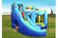 China Baby Inflatable Amusement Park With Mini Bouncer With Four Cones supplier