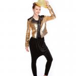 Spandex / Polyester Hip Hop Dance Outfits Long Sleeves Tops Casual Loose Harem Pants