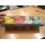 New arrived waterproof light up LED color changing bath duck with 7 color flashing LED ducks for sale