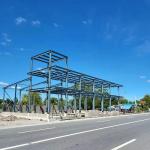 Size Custom Metal Storage Sheds , Customized Q235 Steel Prefab Houses for sale