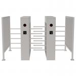 RS485 Half Height Turnstile Entrance Gates IP43 With Pedestrian Access Control System