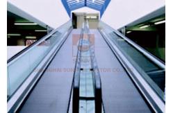 China Low Noise Moving Walk Escalator , Automatic Walkway For Large Passenger Flow supplier