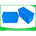 Package Stackable Collapsible Plastic Containers Turnover Foldable Crates for sale