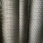 1.5mm Grade Steel Galvanized Expanded Metal Sheet 30mm X 10mm