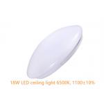 18W CCT 6500K Flat Panel Led Ceiling Lights Customized For Office / Bedroom for sale