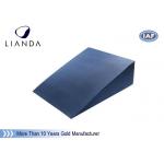 Back Wedge Bed Reading Pillow , Memory Foam Pillow Back Pain Relief