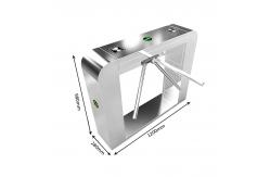 China Passage Width 550mm Automatic Tripod Turnstile Gate Opening Time 0.2s supplier