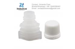 China Custom Beverage Stand Up Biodegradable Spout Pouch Cap For Food Liquid Pouch supplier