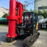 RCQ-10C Mini Hydraulic Rotary Piling Rig Kubota Diesel Engine 2000mm Chassis Width for sale
