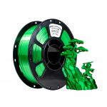 iBOSS Factory wholesale PLA+ Silk 3D Printer Filament  Silk Green 1.75mm 3D Printing Material 1000g for sale
