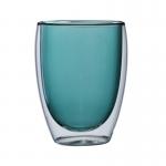 250ml Thermal Insulated Double Walled Glass Coffee Mugs for sale