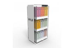 China PVC Foam Board Display Stand Countertop Eyeliner Display Stand Single Sided supplier