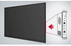 China Silver Smart Class Interactive Whiteboard Capacitive Touch Electronic supplier