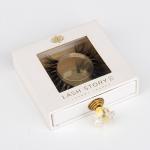Square Small Drawer Eyelash Packaging Box Cardboard With Window for sale